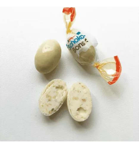 Chocolate branco Kinder schoko bons white 2 pacotes de 200g