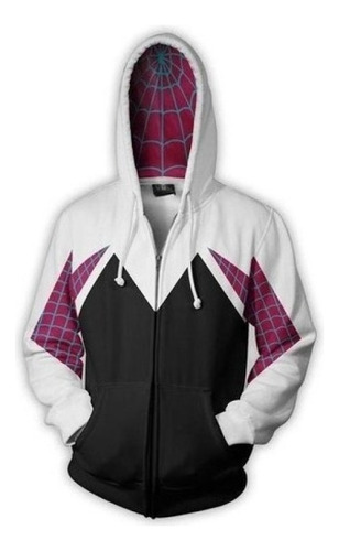 Rt Sudadera Con Capucha Y Cremallera Gwen Stacy Spider