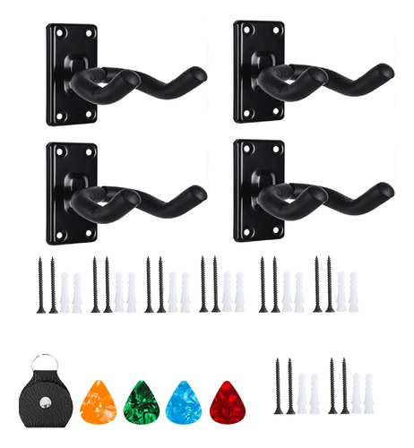 Gancho De Parede Para Guitarra, Suporte De Parede, Gancho De