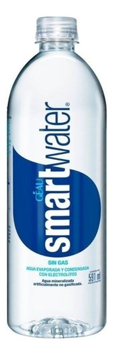 Combo Agua Smartwater 12 Con Gas + 12 Sin Gas Botella 591ml