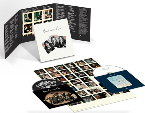 Paul Mccartney & Wings Band On The Run 50th Anniversary 2 Cd Versión Del Álbum Edición Limitada