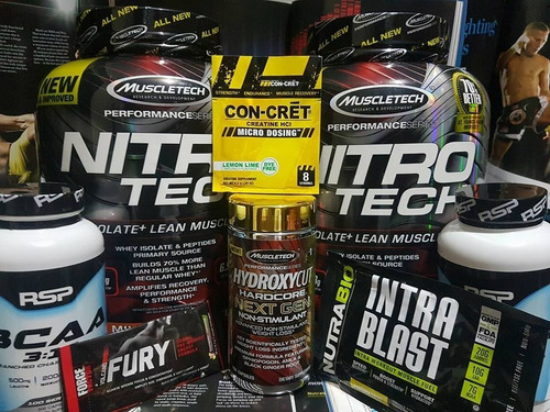 Proteina Nitrotech Whey Isolate 4lb $3795