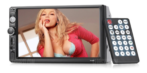 Mp5 Player 2 Din Central Multimídia Lm Electronics Bluetooth Radio Fm Usb Sd Tela 7 Hd Dvd Mp3 4x60w Potente Automotivo