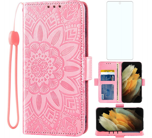 Asuwish Funda Para Teléfono Samsung Galaxy S21 Ultra Glaxay