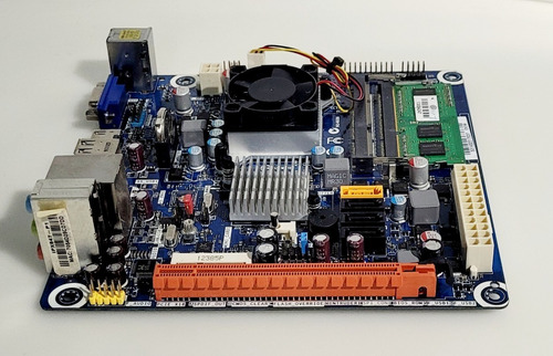 Imagem 3 de 7 de Placa Mãe Pcware Ipx847p1 + 2gb Ram Hdmi