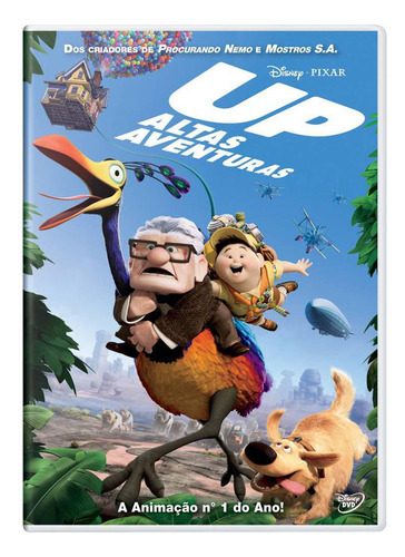 Dvd Disney Up: Aventuras Com Balões - Vendedor E Explorador