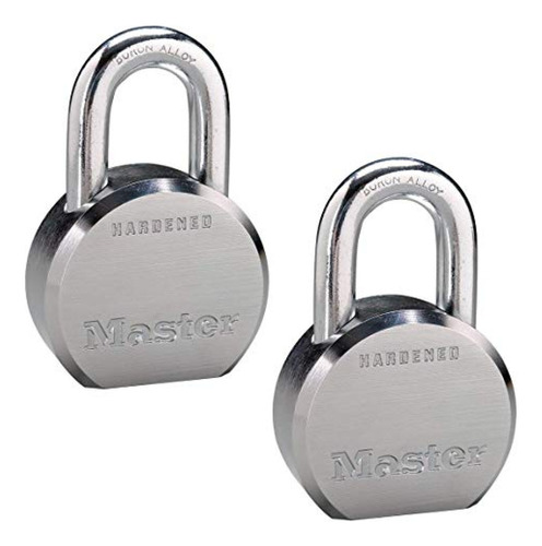 Candados  Master Lock: (2) De Alta Seguridad De La Serie Pro