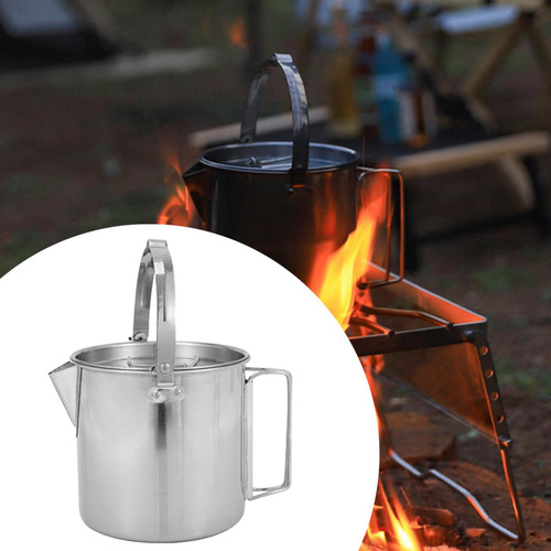 Hervidor De Agua Para Acampar Tetera Para Acampar Tetera De