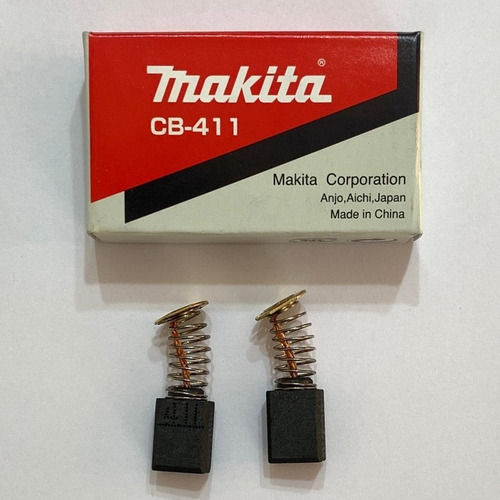 Carbones Makita Cb411 Esmeril Lijadora Router