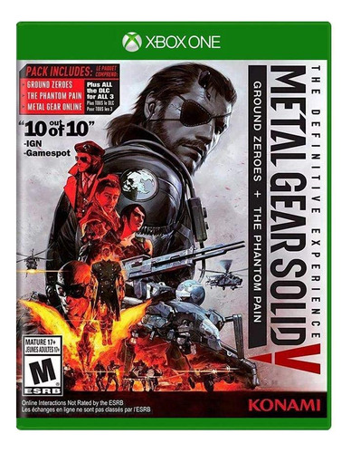 Metal Gear Solid V The Definitive Experience Xbox One Físico