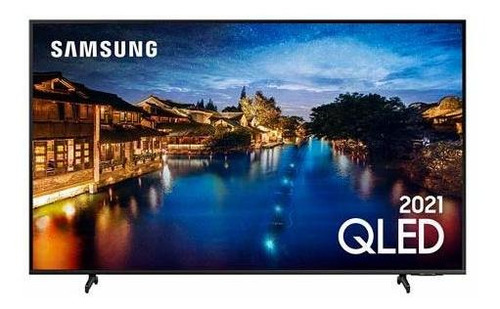 Imagem 1 de 7 de Smart Tv Qled 4k Samsung 55 , Tela Ultra-wide, Alexa-qn55q60