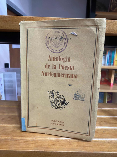 Antología De La Poesia Norteamericana Agusti Bartra