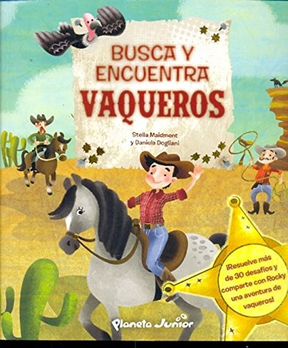 Libro Busca Y Encuentra Vaqueros  De Qed Publishing Ltd  Pla