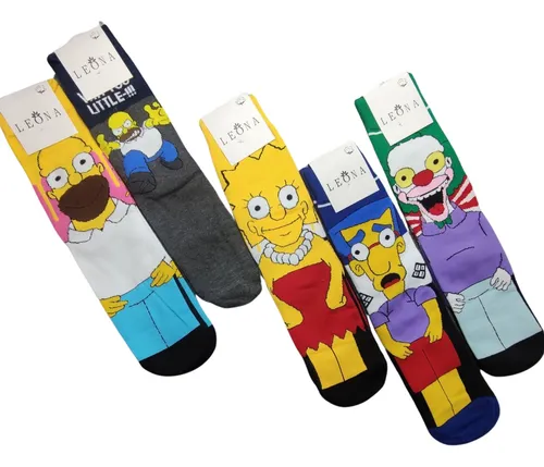 comprar Medias Largas De Dibujos Animados