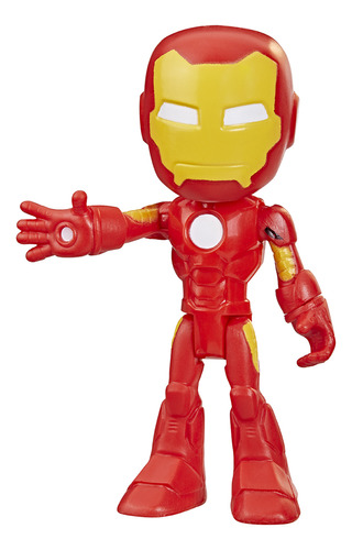 Muñeco 10 Cm Spidey Amazing Friends Iron Man Marvel Hasbro