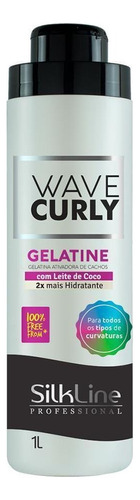 Gelatina Ativadora De Cachos Wave Curly Silkline 1l