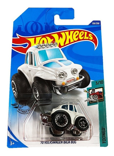 Volkswagen Baja Bug 70 White Hot Wheels 3/10 (126)