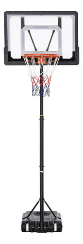 Height Adjustable Basketball Hoop Stand, Portable Backboard 