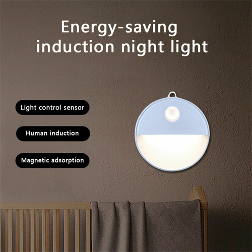 Sensor De Movimiento+led Sensor De Luz Nocturna Focos De Esc