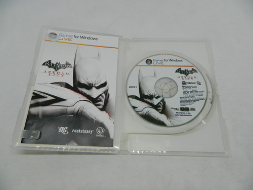 Batman Arkham City - Original Pc - Mídia Física Completa