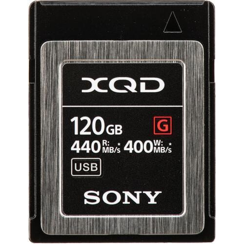 Cartão De Memória Sony Xqd 120gb Série G Qd-g120f/j