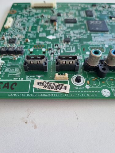Placa Principal Tv Lg 32ls3400 Eax64991101(1.0) (Usado)