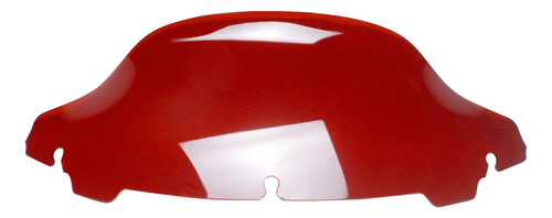 Parabrisas Acrílico Rojo 7 Pulgadas Para Harley Davidson