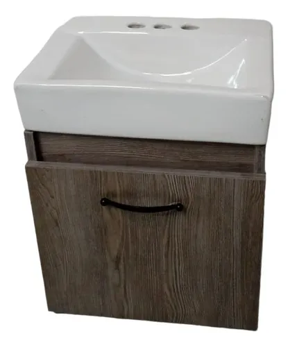 Lavabo Con Monomando Mueble base Y Contra Incluida Cuotas sin