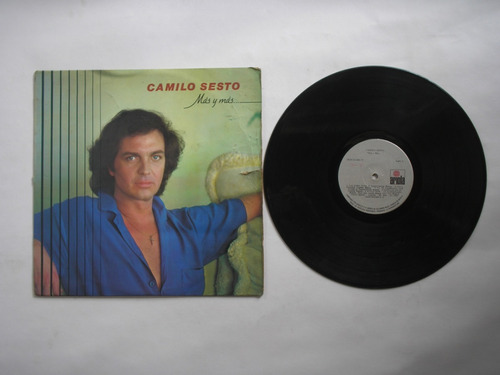 Lp Vinilo Camilo Sesto Mas Y Mas Edición Colombia 1981