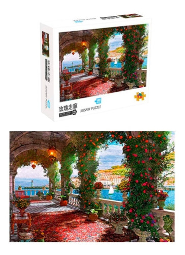 Puzzle Rompecabezas 1000 Piezas Rosas Hao Xiang