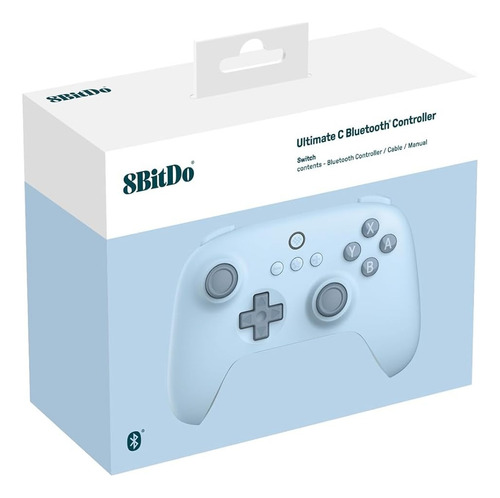 Controlador De Mando Bluetooth Ultimate C De 8 Bits Para Swi