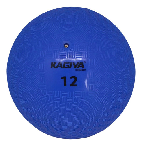 Bola Iniciação Kagiva T12 Vermelha Cor Azul