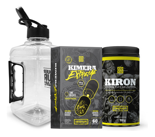 Kit Extreme - Kimera Extreme + Kiron Chá + Galão Sabor SABOR NATURAL