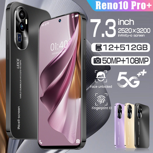 Teléfono Inteligente Reno 10 Pro, 2g+16 Gb, Pantalla Hd De 7