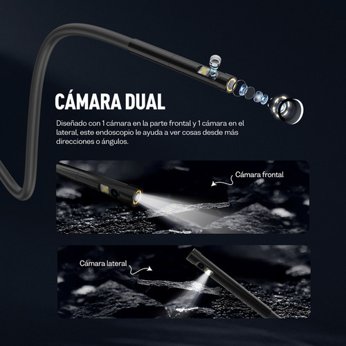 Endoscopio Ulefone Ip67 Impermeable 3 En 1 Conector Usmart