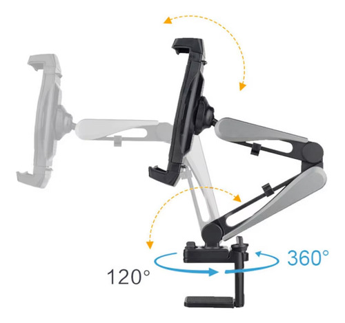 Suporte Articulado Ajustável Para Tablet 4 À 12.9 6d