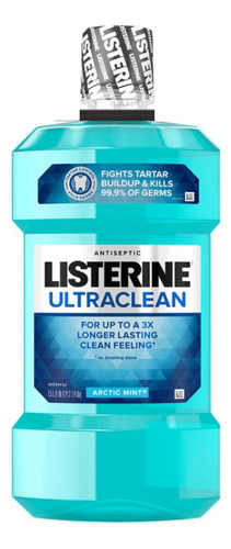 Listerine Ultra Clean Enjuague Bucal Antiseptico 1.5 Litros