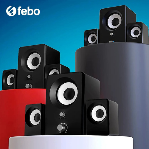 Imagen 3 de 9 de Parlante Home Theater 2.1 Multimedia Pc Tv Celular Febo