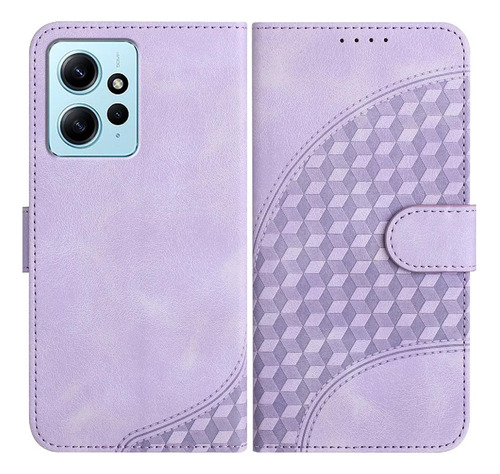 Funda Para Xiaomi Redmi Note 12 4g Soporte De Tarjeta Pu