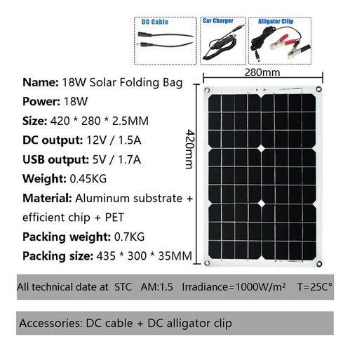 Sistema De Energía Solar 12v 220v, Con 500w Inversor