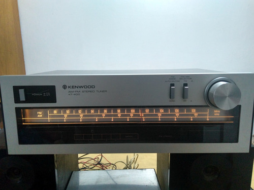 Sintonizador Stereo Kenwood Kt-400 Made In Japan Funcionando (Usado)