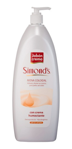 Jabón Crema Humectante Avena Coloidal Ph 5.5