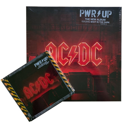 Ac/dc Pwr/up Album Set: Lp Yellow Opaque + Cd Lightbox