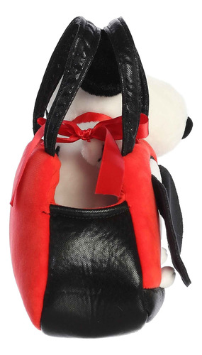 Aurora® Peanuts® Fancy Pals Peek-a-boo Snoopy & Belle Bolso Rojo