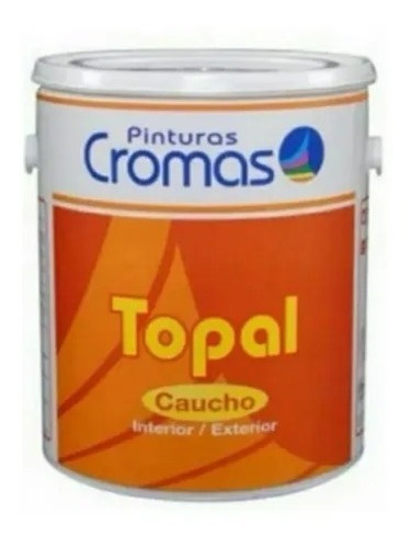 Galón De Pintura De Caucho Blanco Topal