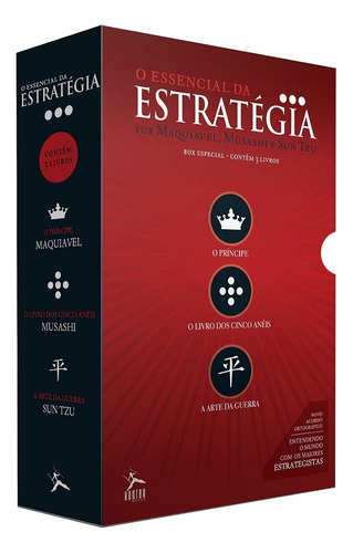 Box O Essencial Da Estratégia - 3 Livros