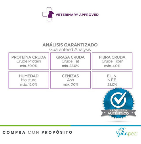Imagen 3 de 3 de Alimento Nupec Nutrición Especializada High Performance