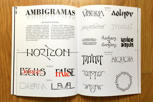 Almanaque Tipográfico Brasileiro, de Horcades, Carlos M.. Editorial Ateliê Editorial Ltda - EPP, capa mole em português, 2009