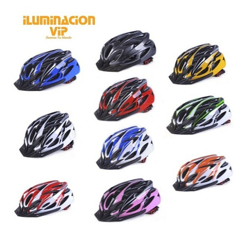 Cascos Casco Bici Ciclismo Unisex Ajustable Con Flujo D Aire