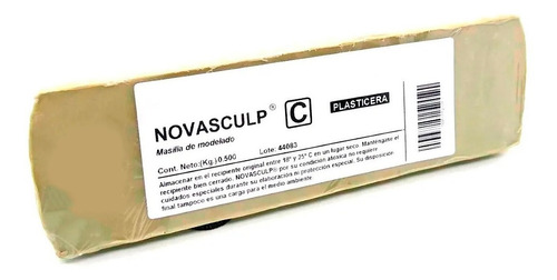 Plasticera Masilla Para Modelar Novasculp X 500 Gr